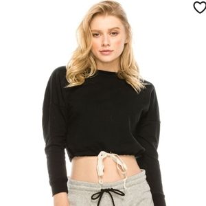 Over Kleshas Pullover Crop Top
